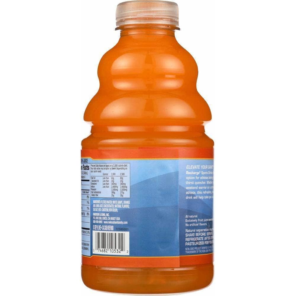 KNUDSEN R.W. Knudsen Recharge Orange Sports Drink, 32 Fo