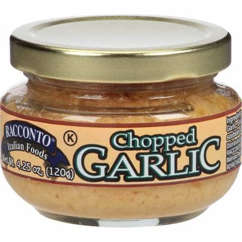 RACCONTO Grocery > Cooking & Baking > Extracts, Herbs & Spices RACCONTO: Garlic Chopped, 4.25 oz