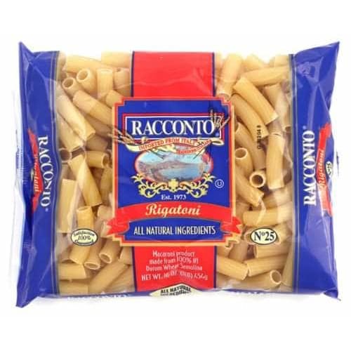 RACCONTO Grocery > Pantry > Pasta and Sauces RACCONTO: Rigatoni Macaroni, 16 oz
