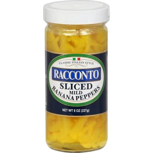 RACCONTO: Sliced Mild Banana Peppers 8 oz - Grocery > Pantry > Condiments - RACCONTO