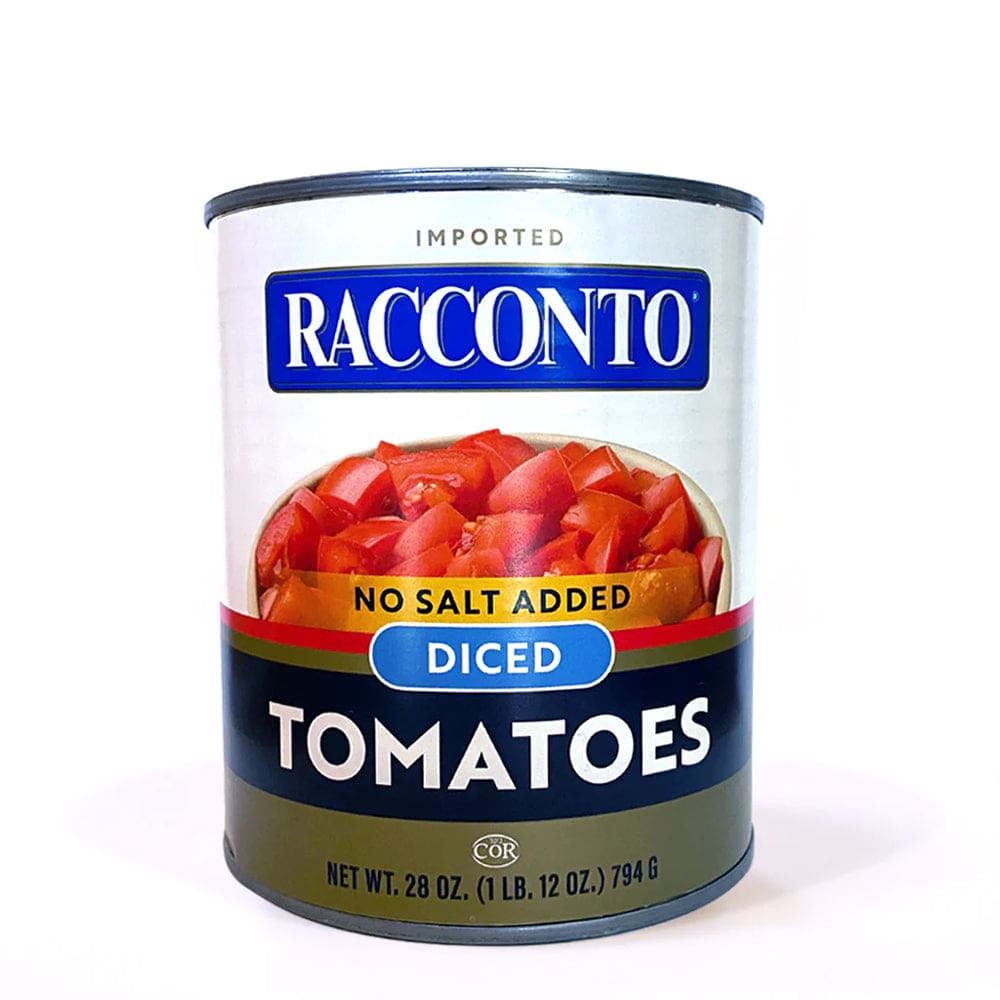 RACCONTO: Tomatoes Diced No Salt 28 OZ (Pack of 5) - Grocery > Pantry > Pasta and Sauces - RACCONTO