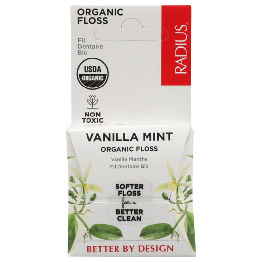 RADIUS: Floss Vanilla Mint Org 55 YD (Pack of 5) - Beauty & Body Care > Oral Care - RADIUS