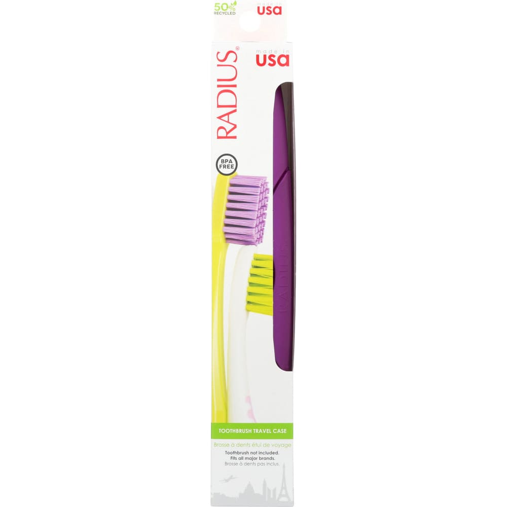 RADIUS: Toothbrush Case 1 ea (Pack of 5) - Grocery > Natural Snacks > Snacks - RADIUS