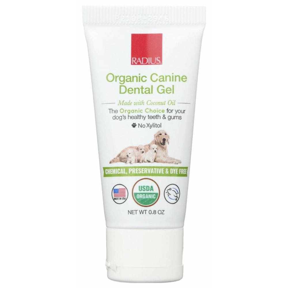 RADIUS Pet > Dog > Dog Supplies RADIUS: Toothpaste Org Canine, 0.8 oz