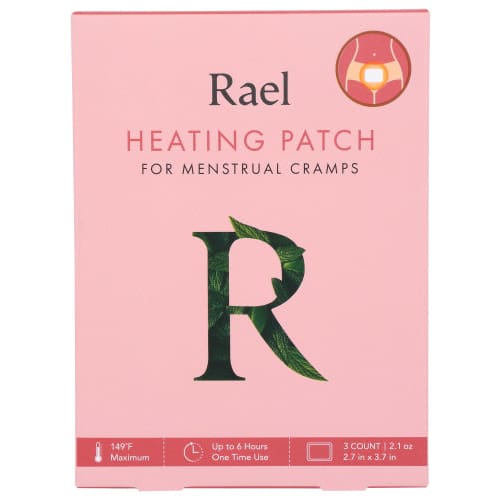 RAEL: Patch Heating Menstrual 3 ea (Pack of 4) - Beauty & Body Care > First Aid and Therapeutic Topicals > Therapeutic Topicals - RAEL