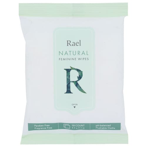 RAEL: Wipes Feminine Cleansing 10 ea (Pack of 5) - RAEL