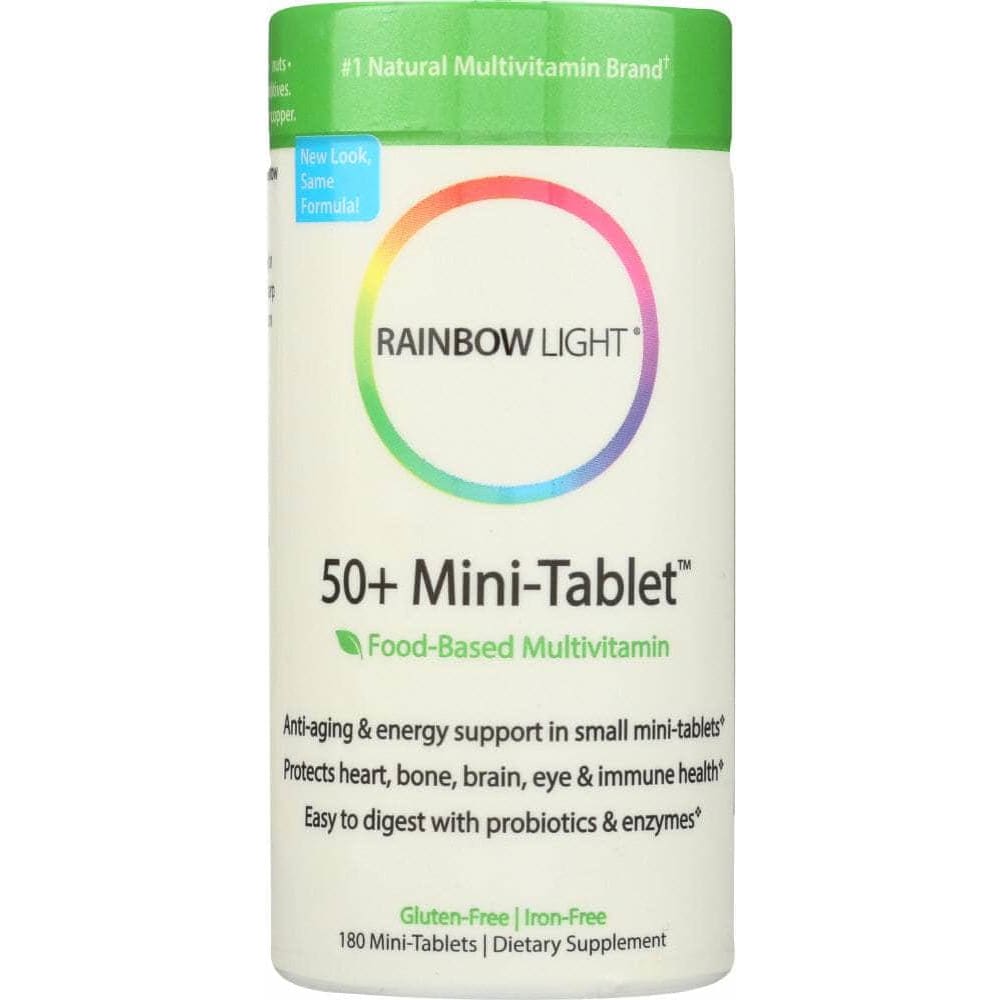RAINBOW LIGHT Categories > Vitamins > Multivitamins - Men RAINBOW LIGHT 50+ Mini-Tablet, 180 Mini-Tablets