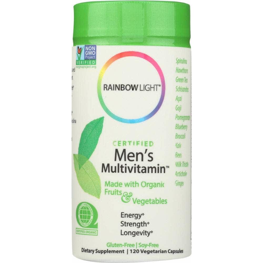 RAINBOW LIGHT Vitamins & Supplements > Vitamins & Minerals RAINBOW LIGHT Certified Organics Men's Multivitamin, 120 Veggie Caps