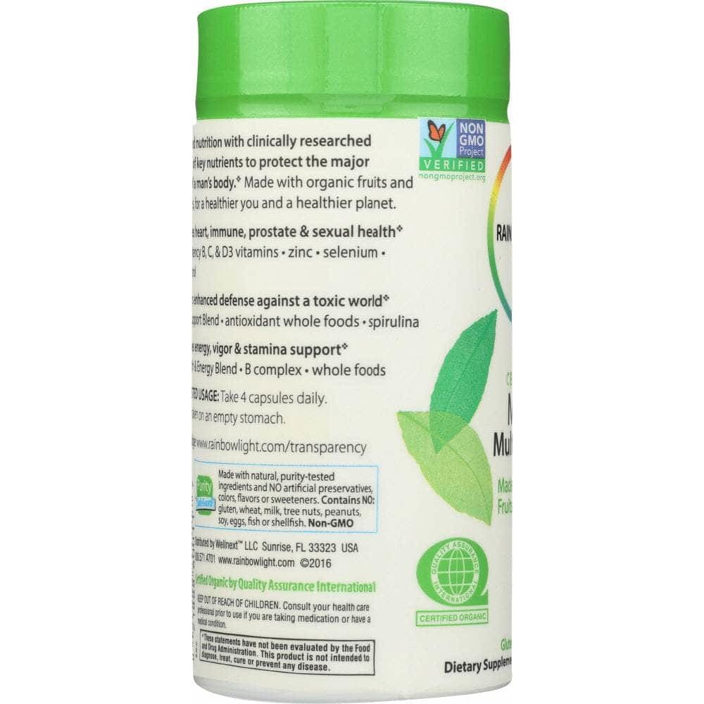 RAINBOW LIGHT Vitamins & Supplements > Vitamins & Minerals RAINBOW LIGHT Certified Organics Men's Multivitamin, 120 Veggie Caps
