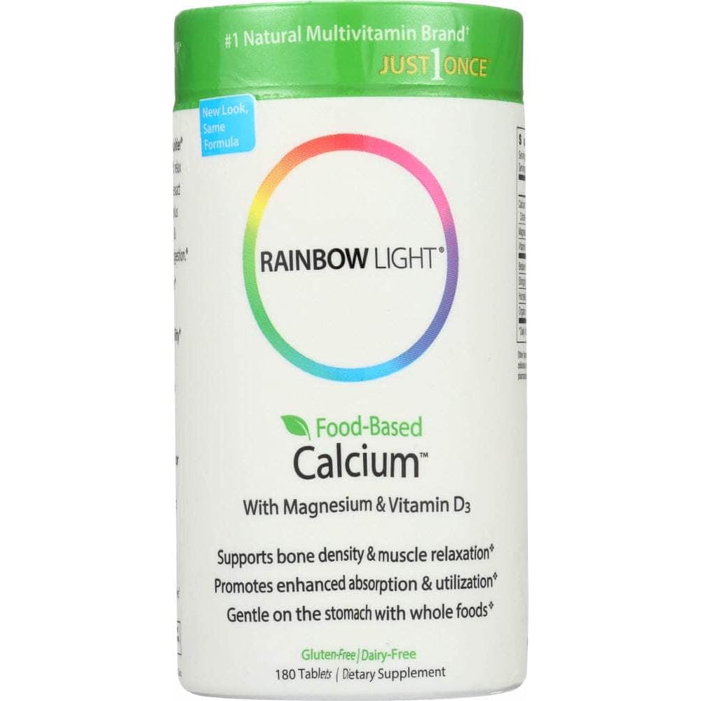 RAINBOW LIGHT Vitamins & Supplements > Vitamins & Minerals RAINBOW LIGHT Food-Based Calcium, 180 Tablets