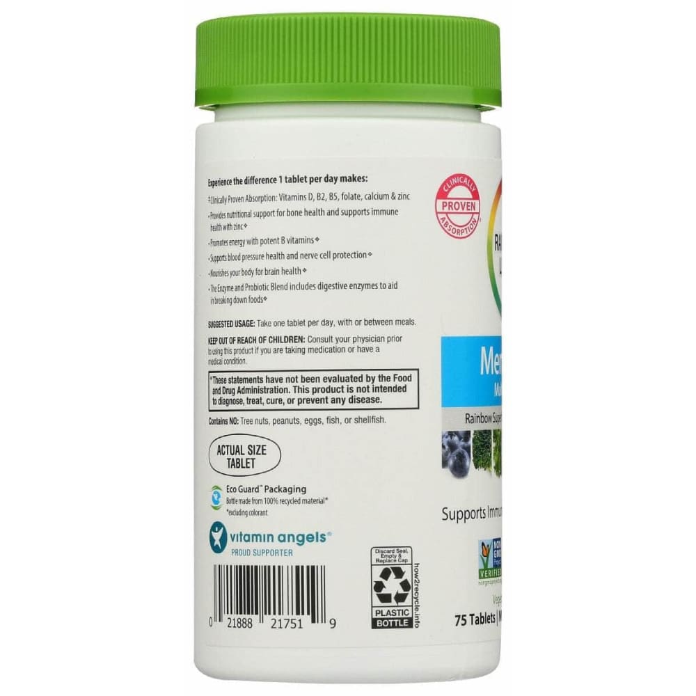 RAINBOW LIGHT Health > Vitamins & Supplements RAINBOW LIGHT: Mens One Multivitamin, 75 pc