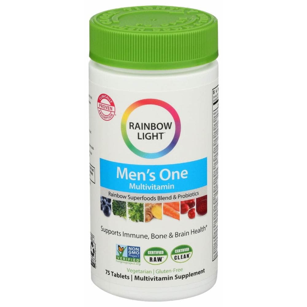 RAINBOW LIGHT Health > Vitamins & Supplements RAINBOW LIGHT: Mens One Multivitamin, 75 pc
