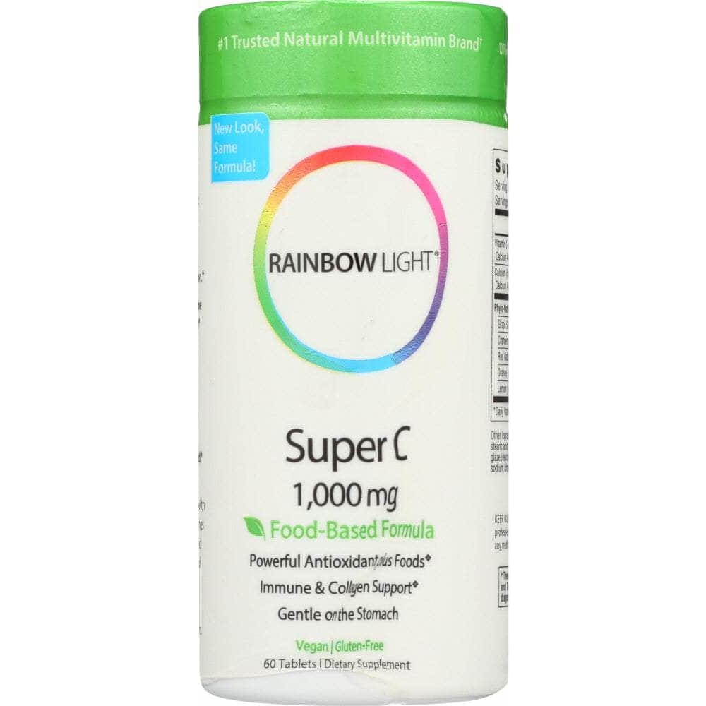 RAINBOW LIGHT Vitamins & Supplements > Vitamins & Minerals RAINBOW LIGHT: Super C 1000 mg, 60 tb