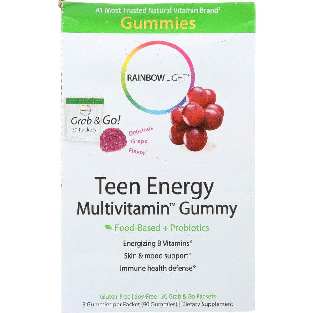 RAINBOW LIGHT Vitamins & Supplements > Vitamins & Minerals RAINBOW LIGHT: Teen Energy Multivitamin Gummy, 30 packets
