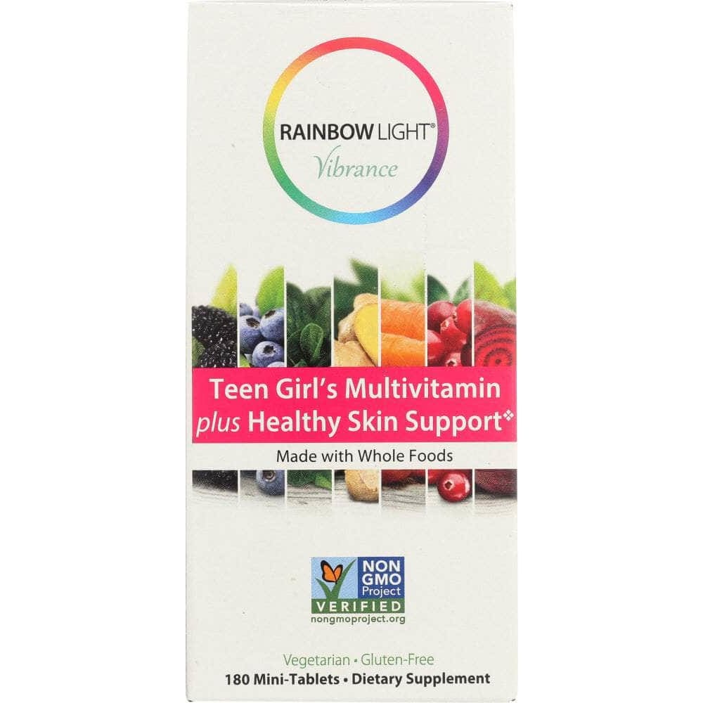 Rainbow Light Vitamins & Supplements > Vitamins & Minerals RAINBOW LIGHT: Teen Girl's Multivitamin plus Healthy Skin Support, 180 tb