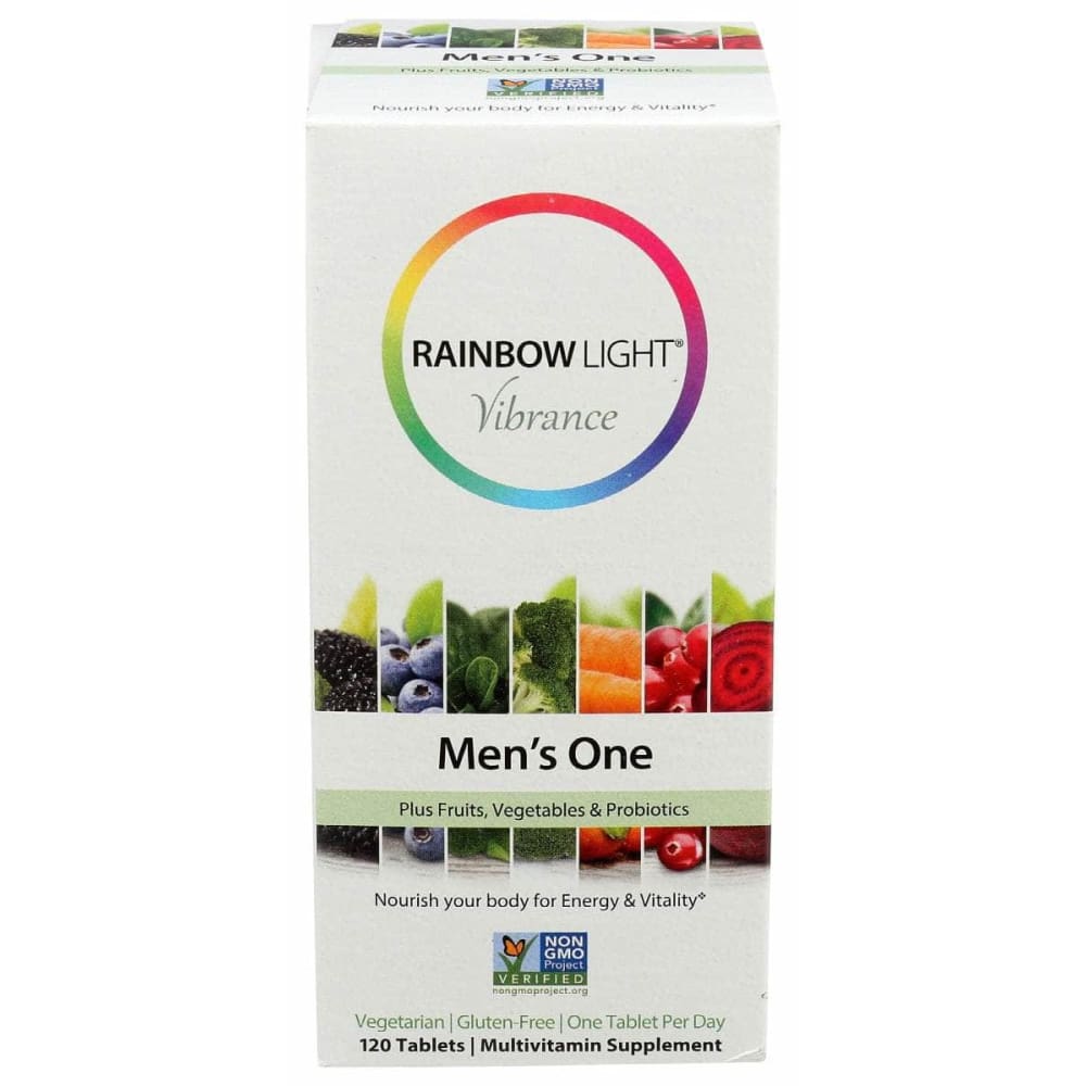 RAINBOW LIGHT Health > Vitamins & Supplements RAINBOW LIGHT VIBRANCE: Mens One Multivitamin, 120 cp