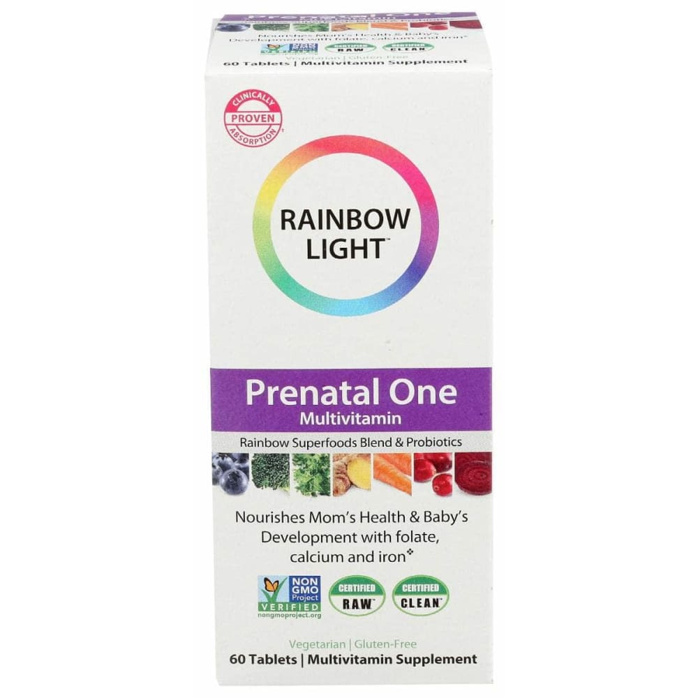 RAINBOW LIGHT Health > Vitamins & Supplements RAINBOW LIGHT VIBRANCE: Prenatal One Multivitamin, 60 tb