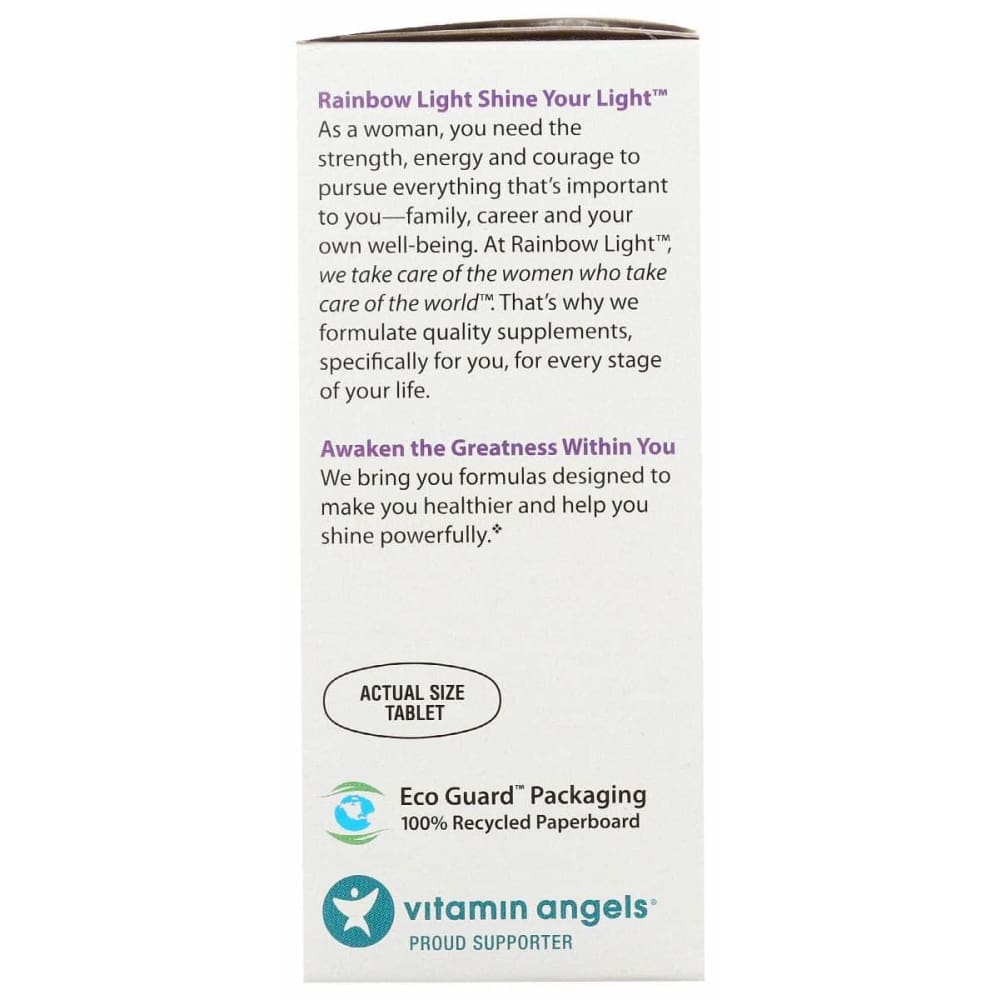RAINBOW LIGHT Health > Vitamins & Supplements RAINBOW LIGHT VIBRANCE: Prenatal One Multivitamin, 60 tb