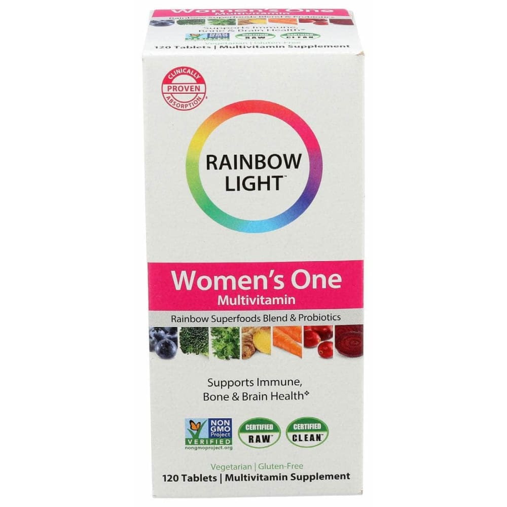 RAINBOW LIGHT Health > Vitamins & Supplements RAINBOW LIGHT VIBRANCE: Womens One Multivitamin, 120 cp