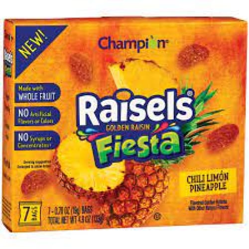 RAISELS: Raisins Golden Chili Lmn 4.9 oz - Grocery > Snacks > Nuts > Fruits Dried - RAISELS