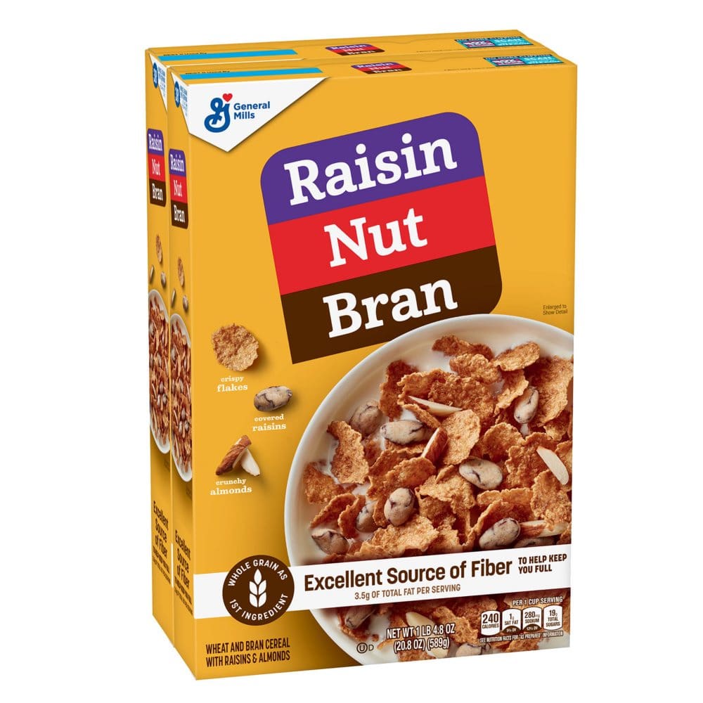 Raisin Nut Bran Breakfast Cereal (2 pk.) - Cereal & Breakfast Foods - Raisin Nut