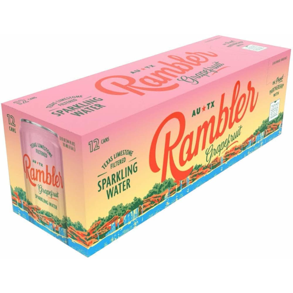 RAMBLER Rambler Water Sparkling Grapefruit, 144 Fo