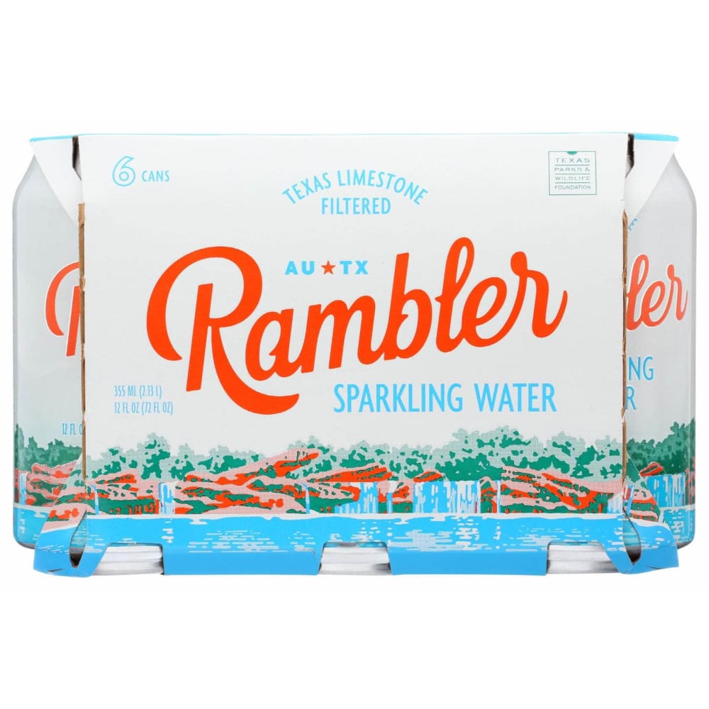 RAMBLER RAMBLER Water Sprk Lmestn 6Pk, 72 fo
