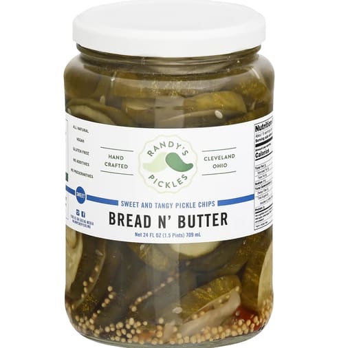 RANDYS PICKLES: Bread And Butter Pickles 24 oz (Pack of 3) - Food - RANDYS PICKLES