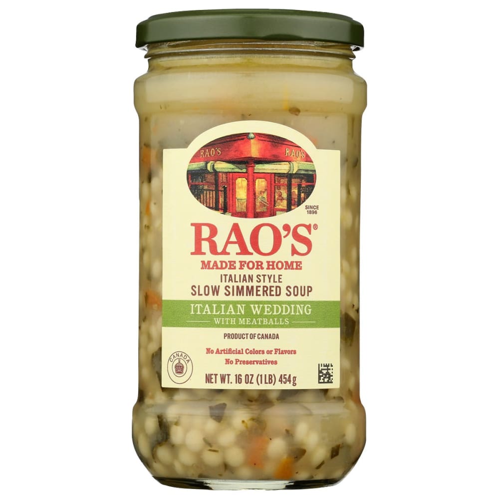 RAOS: Italian Wedding Slow SImmered Soup 16 oz (Pack of 4) - Soups & Stocks - RAOS