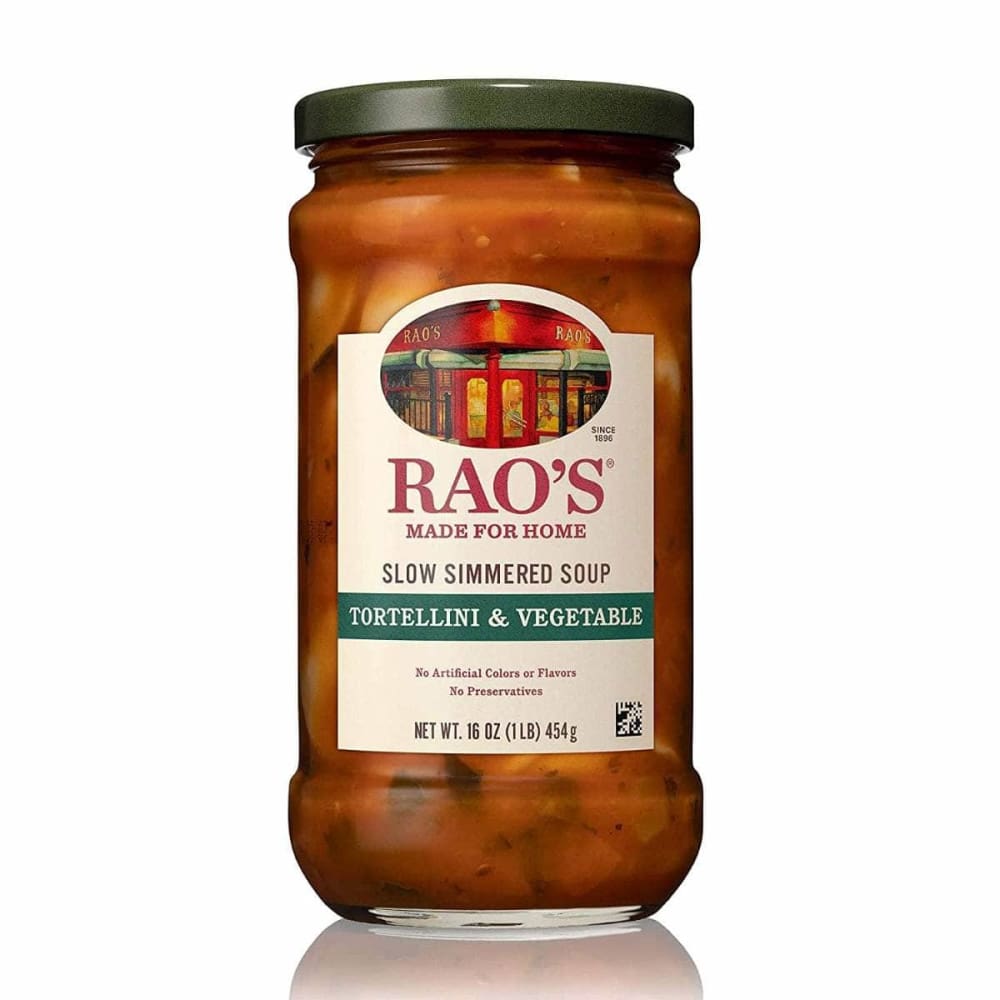 RAOS Grocery > Soups & Stocks RAOS: Tortellini & Vegetable Soup, 16 oz