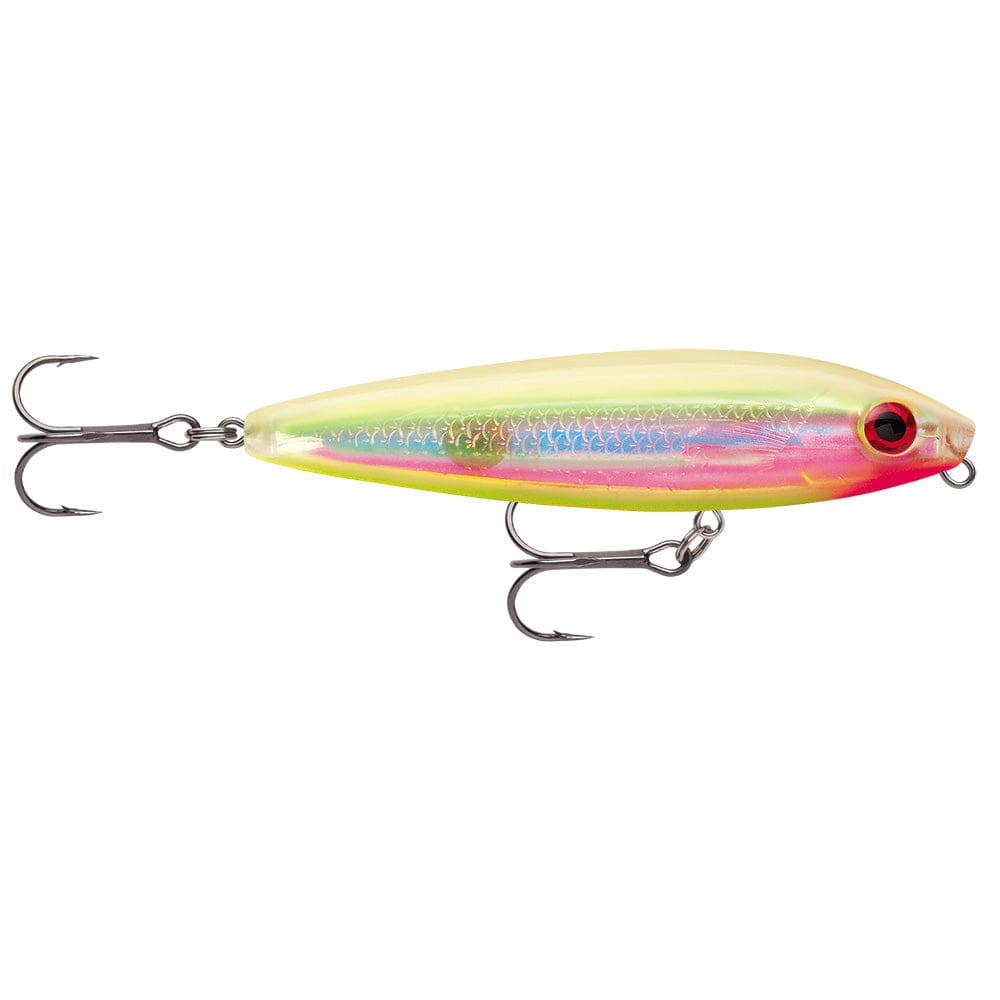 Rapala Skitter Walk® 08 - Holographic Bone Chartreuse (Pack of 2) - Hunting & Fishing | Hard & Soft Baits - Rapala