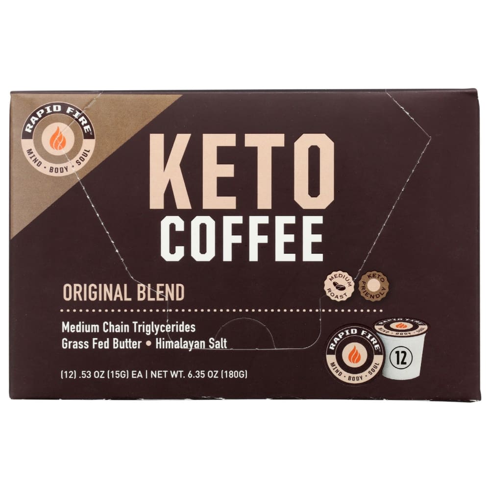 RAPID FIRE: Coffee Pods Original 12Pc 1 PK - Grocery > Beverages > Coffee Tea & Hot Cocoa - RAPID FIRE