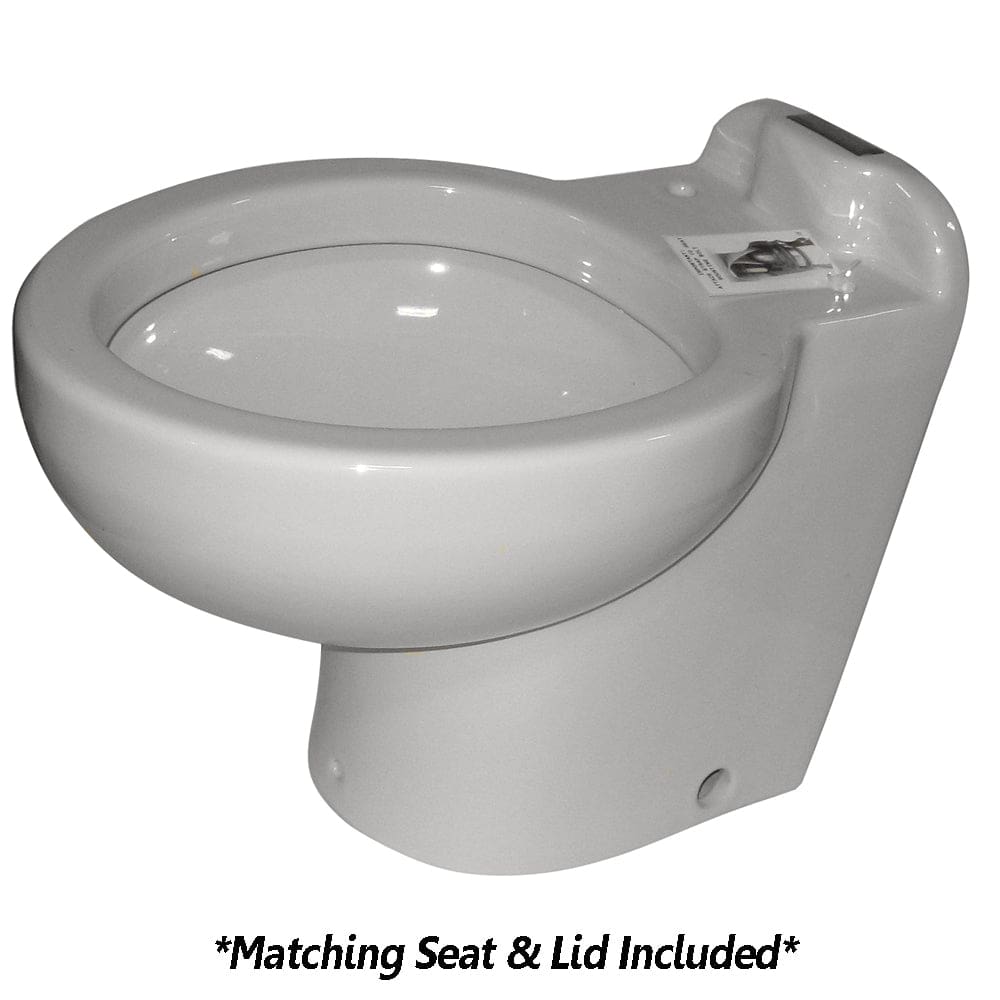 Raritan Marine Elegance - Household Style - White - Fresh or Saltwater - Smart Toilet Control - 12v - Marine Plumbing & Ventilation | Marine