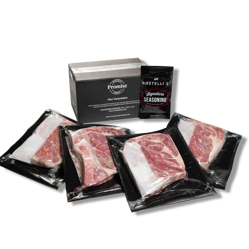 Cooked Ribs In Packaging Rastelli Rastelli Beef Angus Bone-In Rib Steak (16 oz., 4 pk.) Delivered to your ...