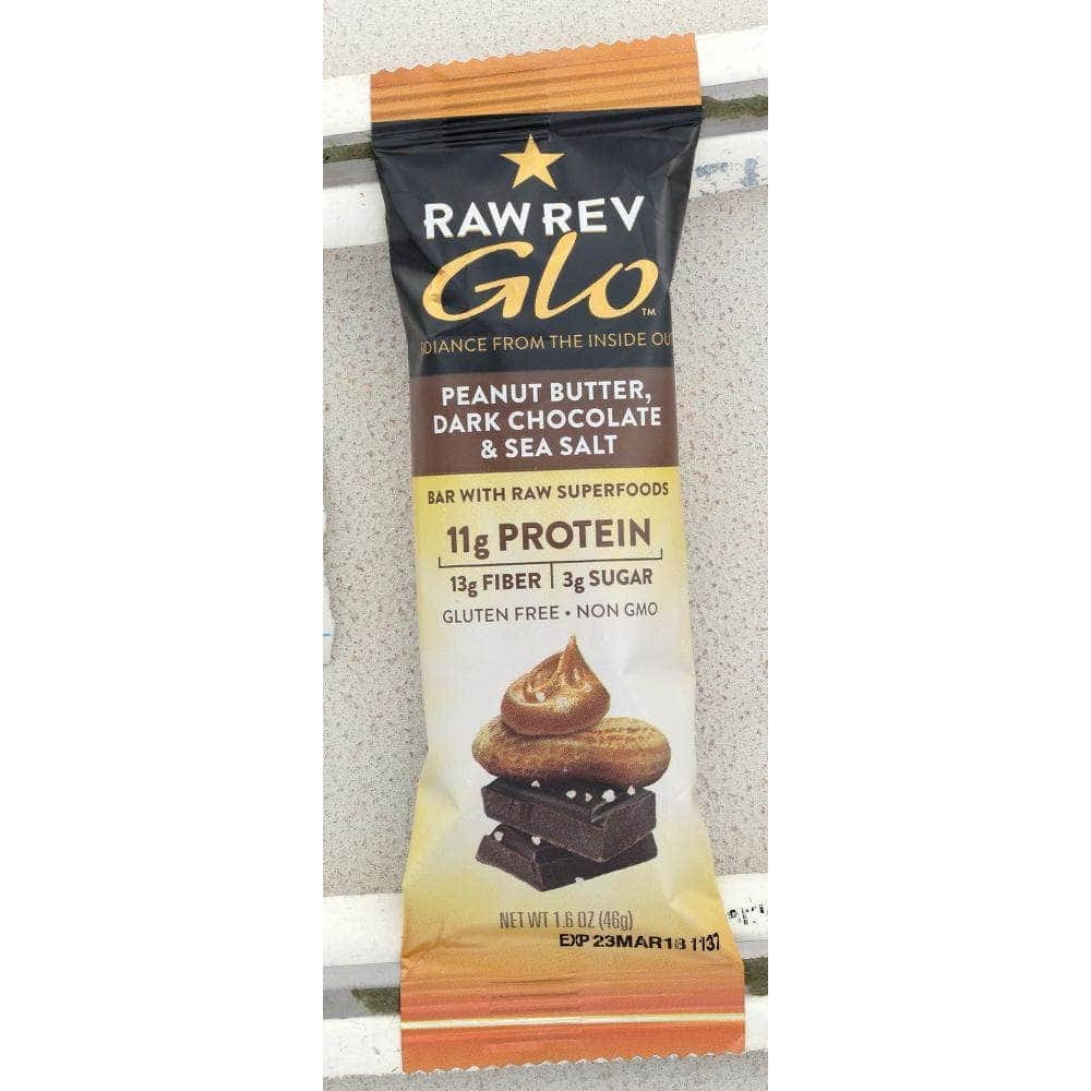 Raw Rev Raw Revolution Bar Peanut Butter Dark Chocolate & Sea Salt, 1.6 oz
