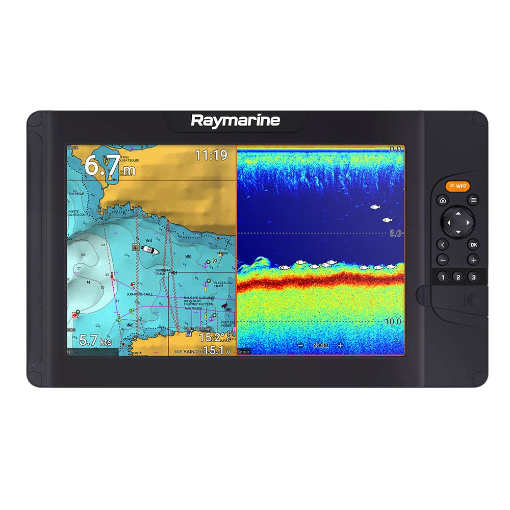 Raymarine Element 12 S Combo High CHIRP - No Transducer - No Chart - Marine Navigation & Instruments | GPS - Fishfinder Combos - Raymarine