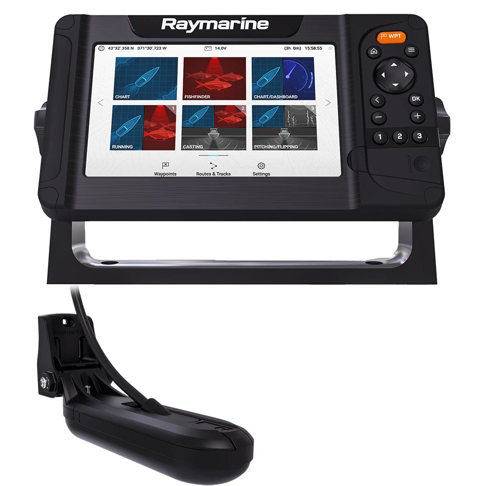 Raymarine Element™ 7 HV Combo w/ HV-100 Transducer & Nav+ US & Canada Chart - Marine Navigation & Instruments | GPS - Fishfinder Combos -