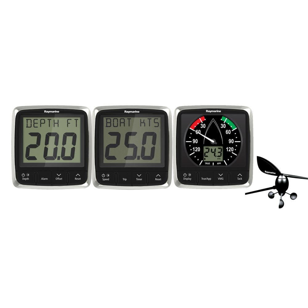 Raymarine i50/ i60 Wind/ Speed/ Depth System Package - Marine Navigation & Instruments | Instruments - Raymarine