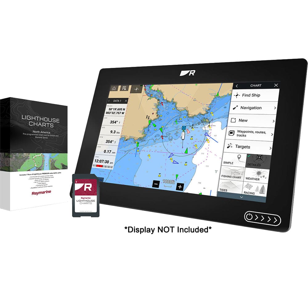 Raymarine LightHouse Chart North America - Cartography | Raymarine - Raymarine