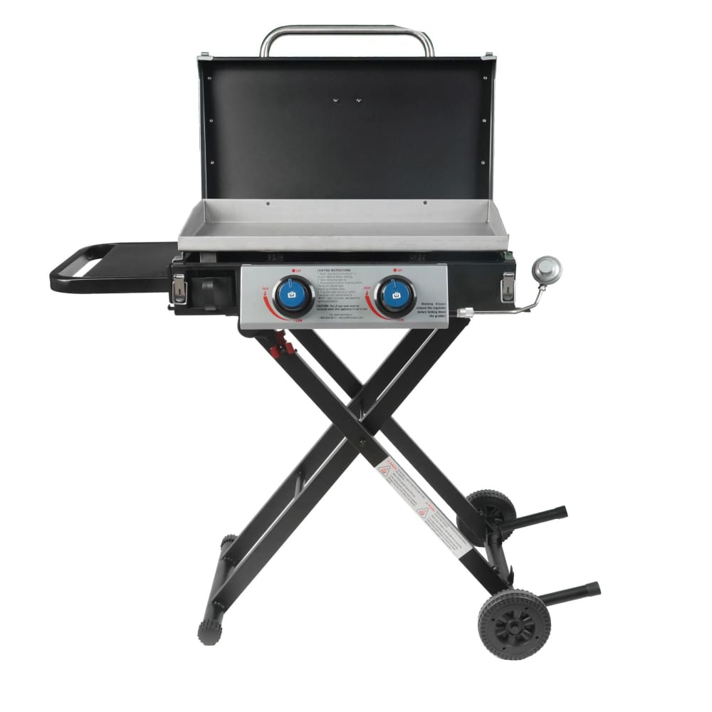 Razor 2-Burner Portable LP Gas Griddle with Cart Cover and 20lb Conversion Hose - Home/Patio & Outdoor Living/Grilling/Gas Grills/ - Razor