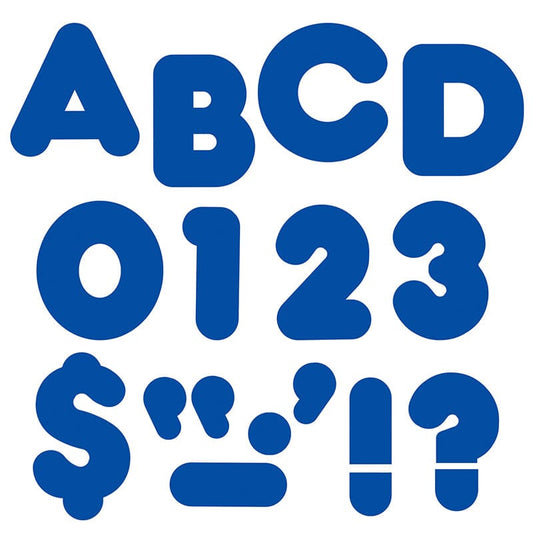 Ready Letters 4 Casual Royal Blue (Pack of 6) - Letters - Trend Enterprises Inc.