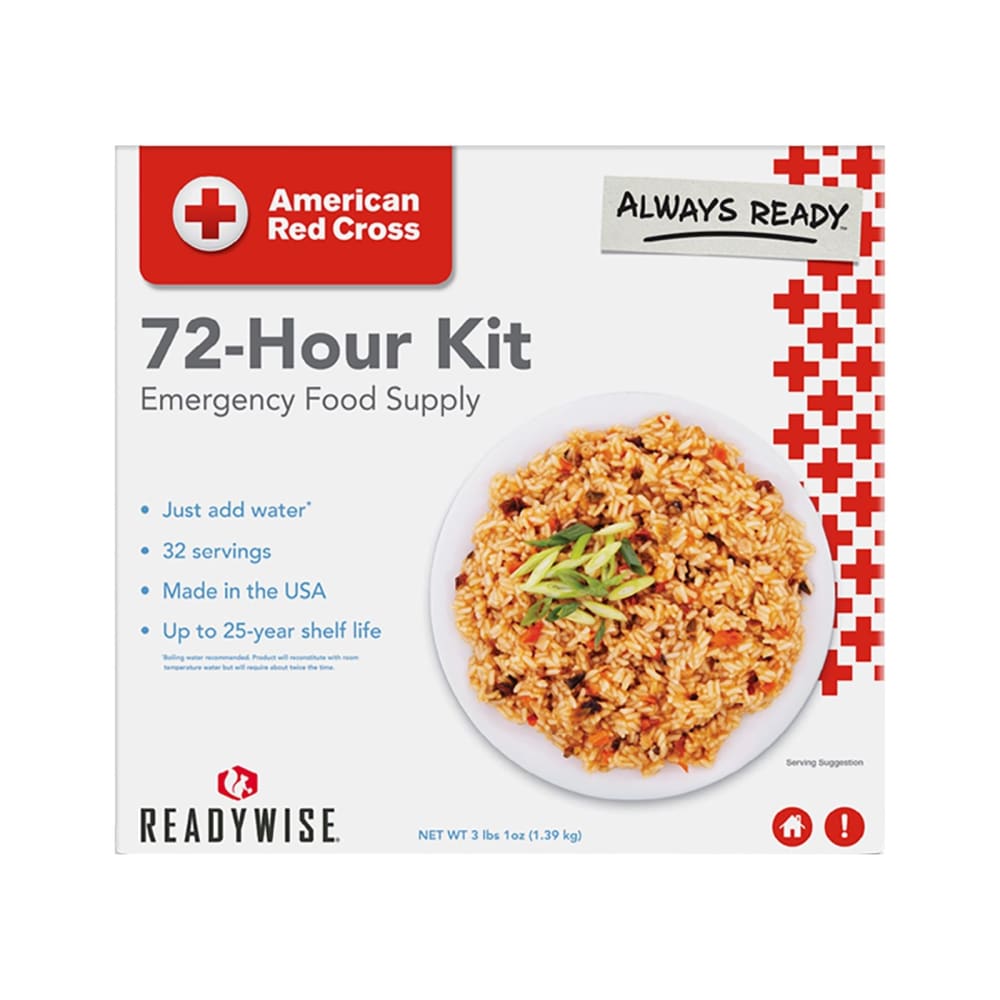 ReadyWise American Red Cross 72 Hour Emergency Food Supply Kit - ReadyWise