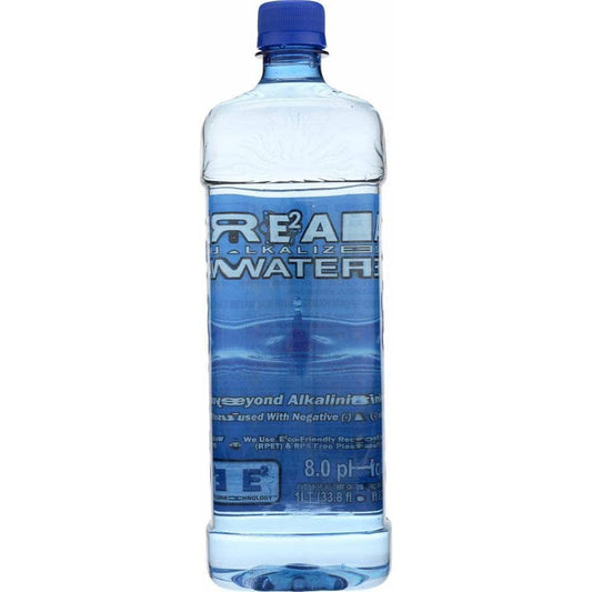 REAL WATER Real Water Alkalized Water, 33.81 Oz