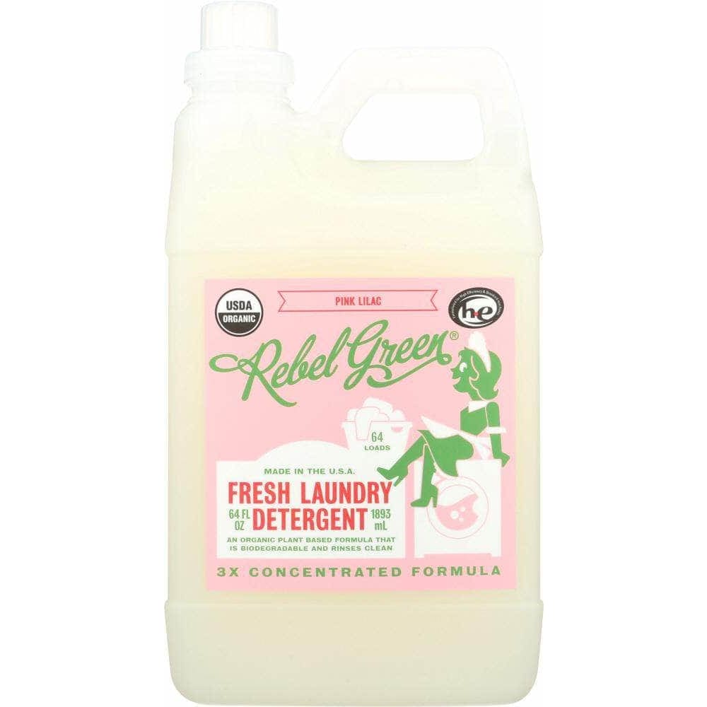 Rebel Green Rebel Green Fresh Laundry Detergent Pink Lilac, 64 oz