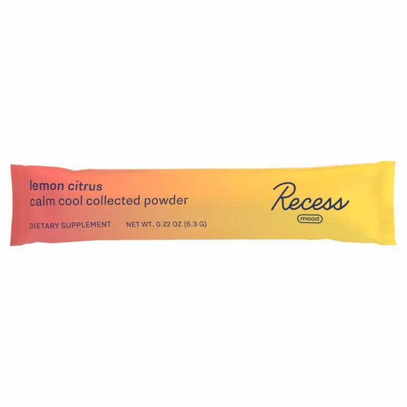 RECESS Recess Mood Power Packet Lemon Citrus, 0.22 Oz
