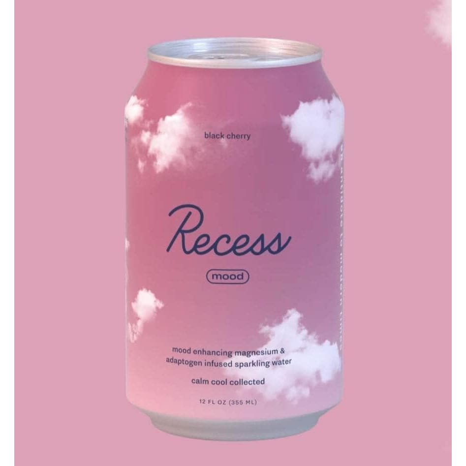 RECESS Grocery > Beverages > Water > Sparkling Water RECESS: Water Sprk Black Cherry, 12 fo