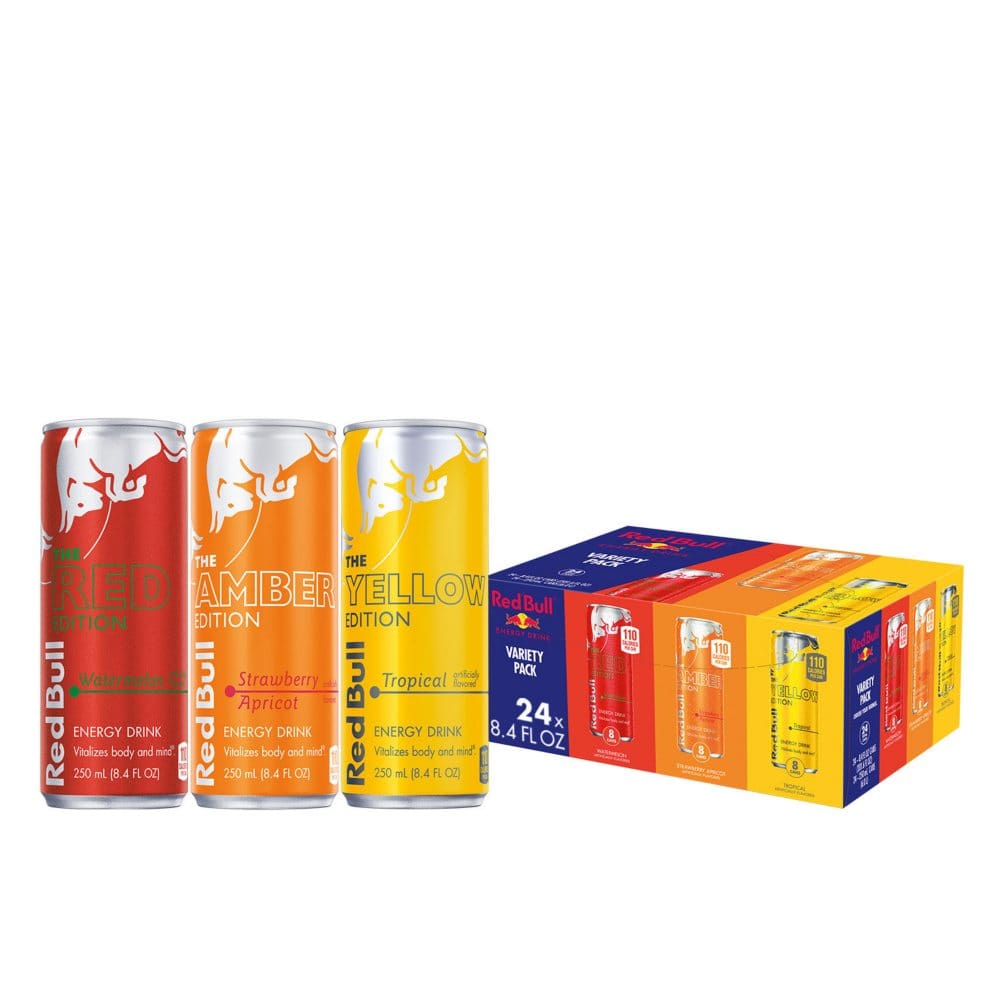 Red Bull Editions Variety Pack (8.4 fl. oz., 24 pk.) | ShelHealth