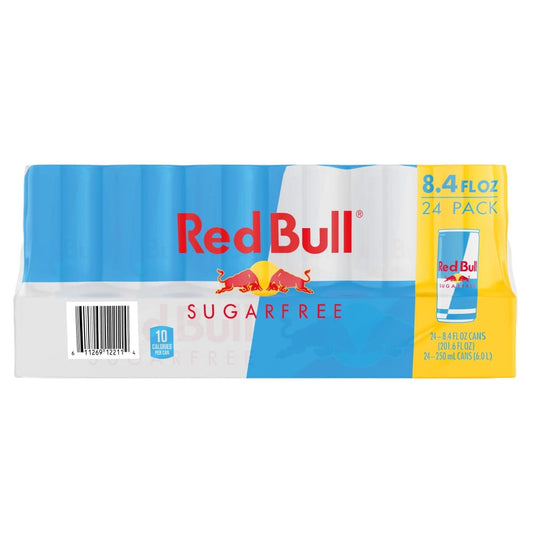 Red Bull Red Bull Energy Drink Sugar-Free 24 ct./8.4 oz. - Home/Grocery Household & Pet/Beverages/Sports & Nutritional Drinks/ - Red Bull