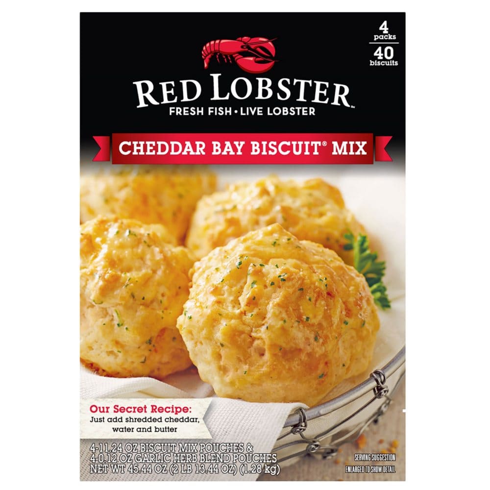Red Lobster Cheddar Biscuit Mix (4 pk.) - Baking Goods - Red Lobster