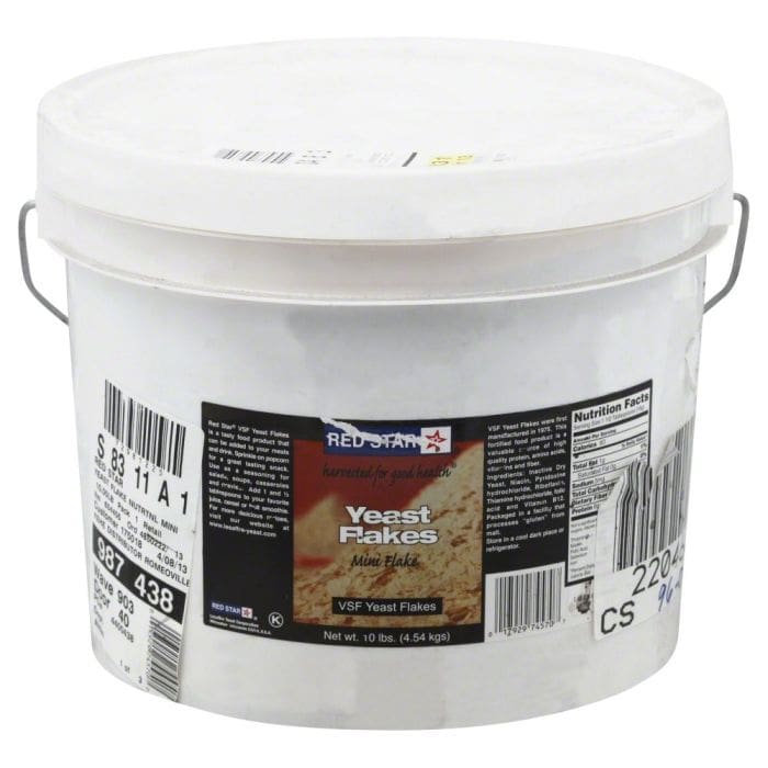 RED STAR: Nutritional Yeast Mini Flakes 10 lbs - Extracts Herbs & Spices - RED STAR